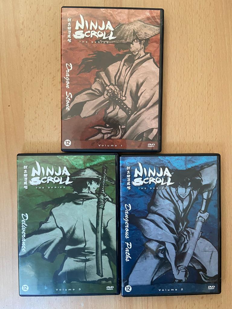Ninja Scroll the Series Anime Compleet!, Vanaf 12 jaar, Ophalen of Verzenden, Zo goed als nieuw, Anime (Japans)