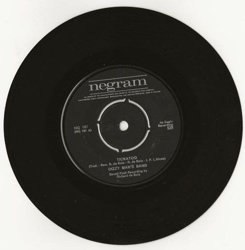 dizzy mans band: tickatoo, Ophalen of Verzenden, Gebruikt, Pop