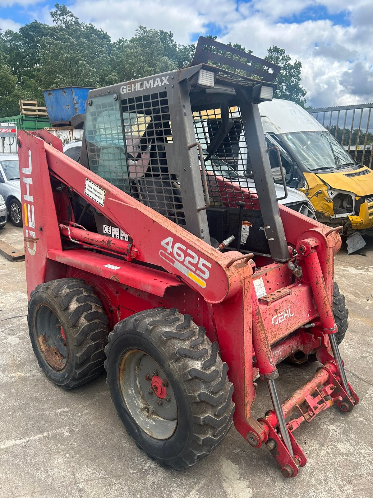 GEHL GEHLMAXX 4625 schranklader bobcat shovel minishovel, Ophalen, Overige typen