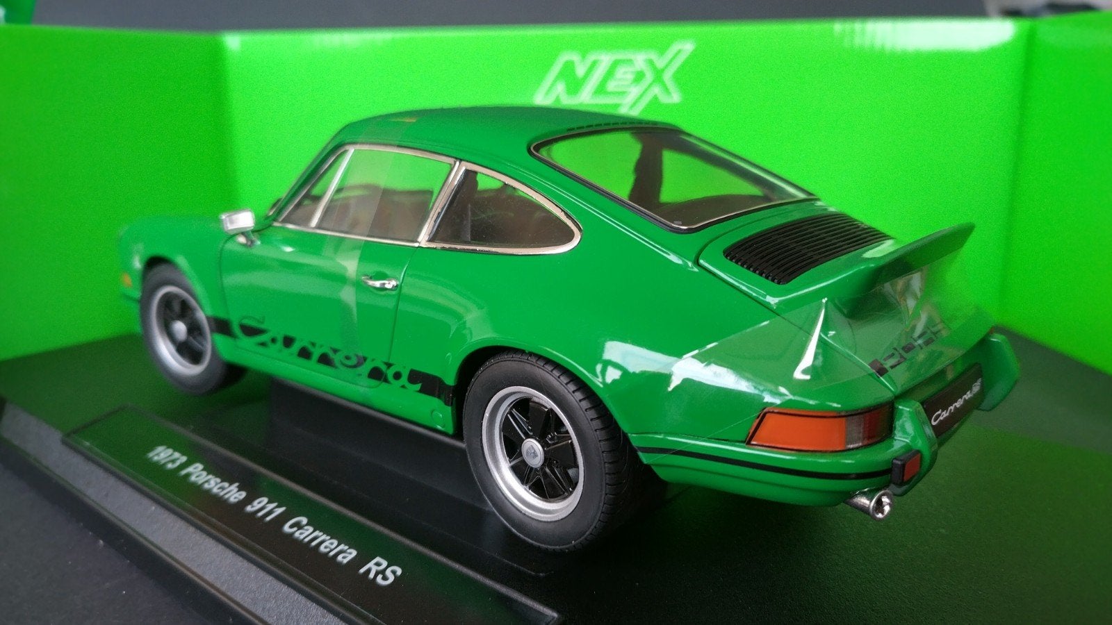 Porsche 911 Carrera RS 1973 1:18 Welly Pol, Auto, Verzenden, ., Nieuw