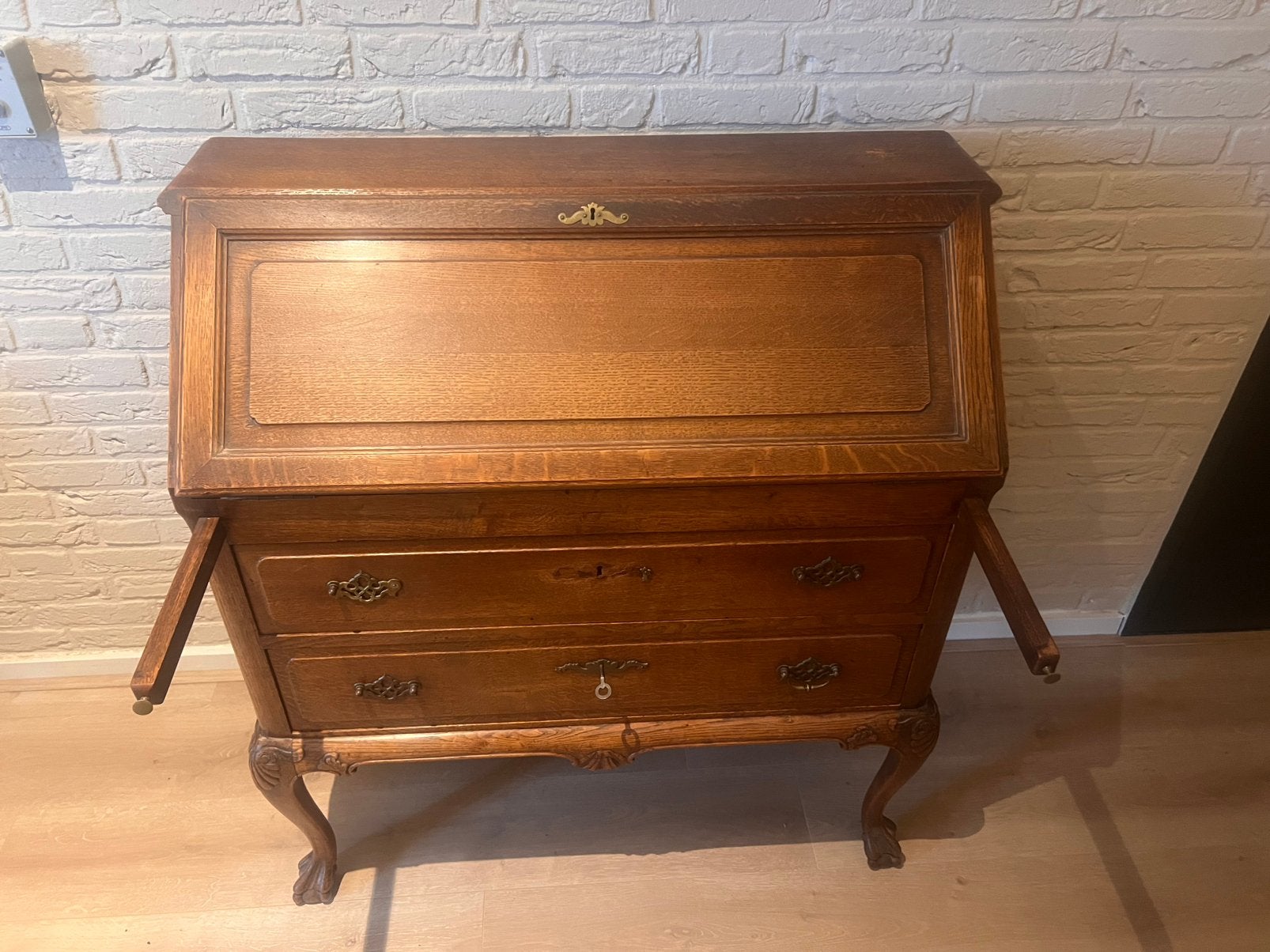 Antieke secretaire, Ophalen, Gebruikt, Antiek