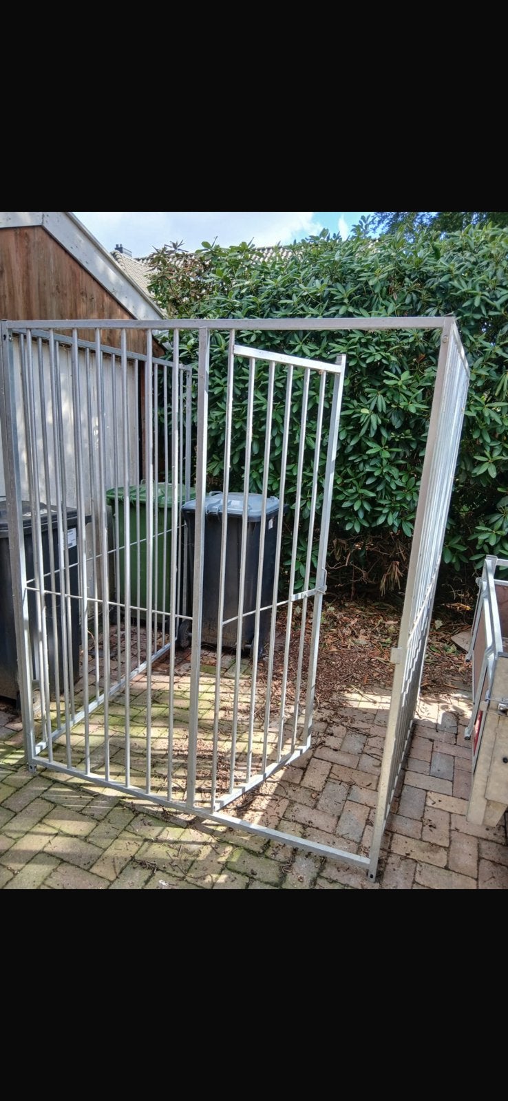 Hondenkennel met 3 compartimenten. (L150xB150xH185), Ophalen of Verzenden, Zo goed als nieuw, 110 cm of meer, 100 cm of meer
