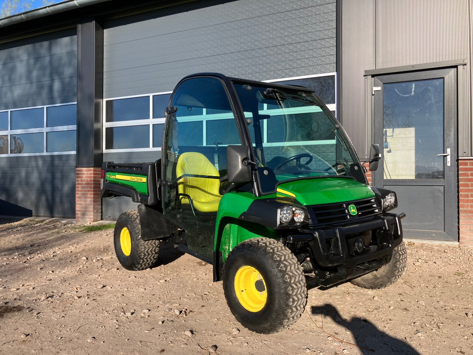 John deere gator HPX met dichte cabine. 670 uur., Ophalen, Voertuig of Aanhanger