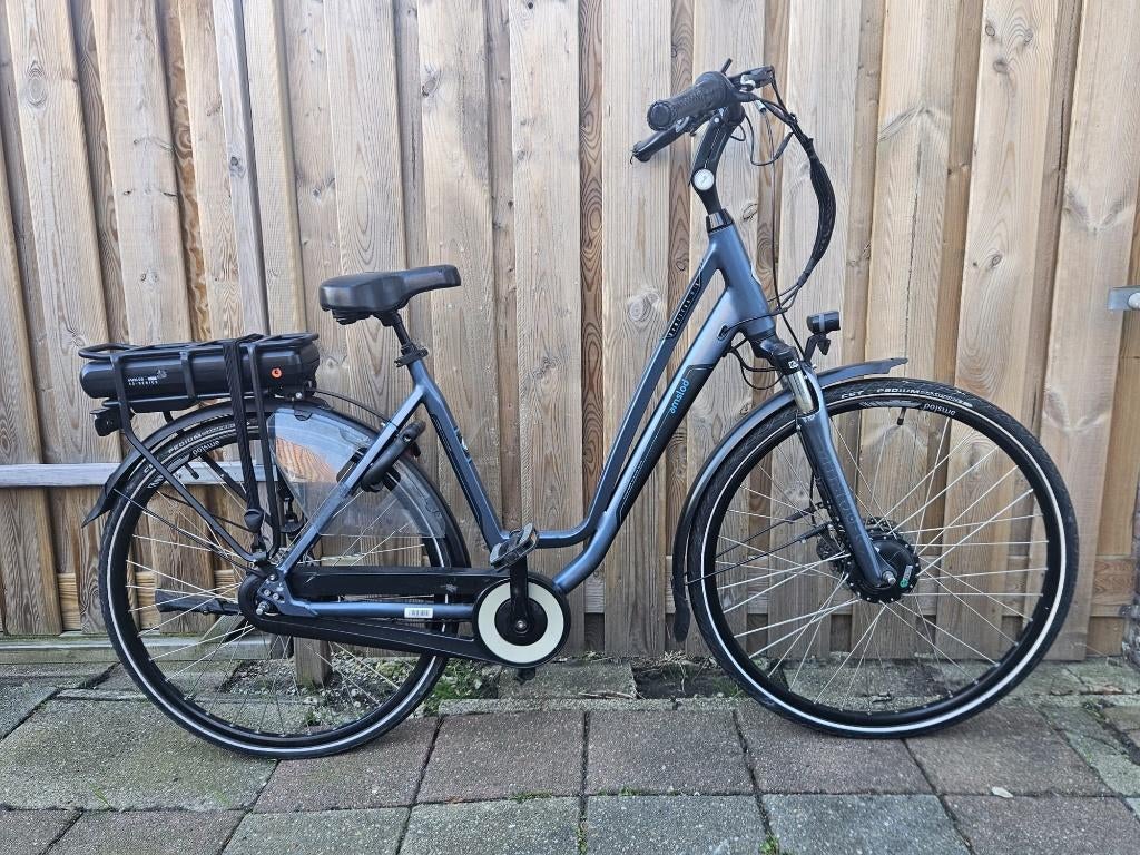 Prachtige Amslod Hamilton elektrische fiets 600Wh, Fietsen en Brommers, Ophalen, Zo goed als nieuw, Overige merken, Versnellingen