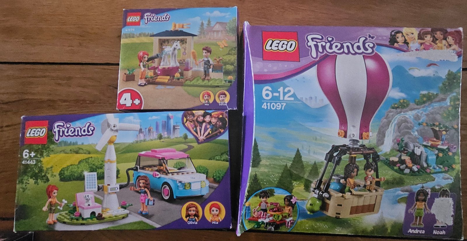 Lego Friends Sets: 41097, 41443, en 41441, Ophalen of Verzenden, Gebruikt