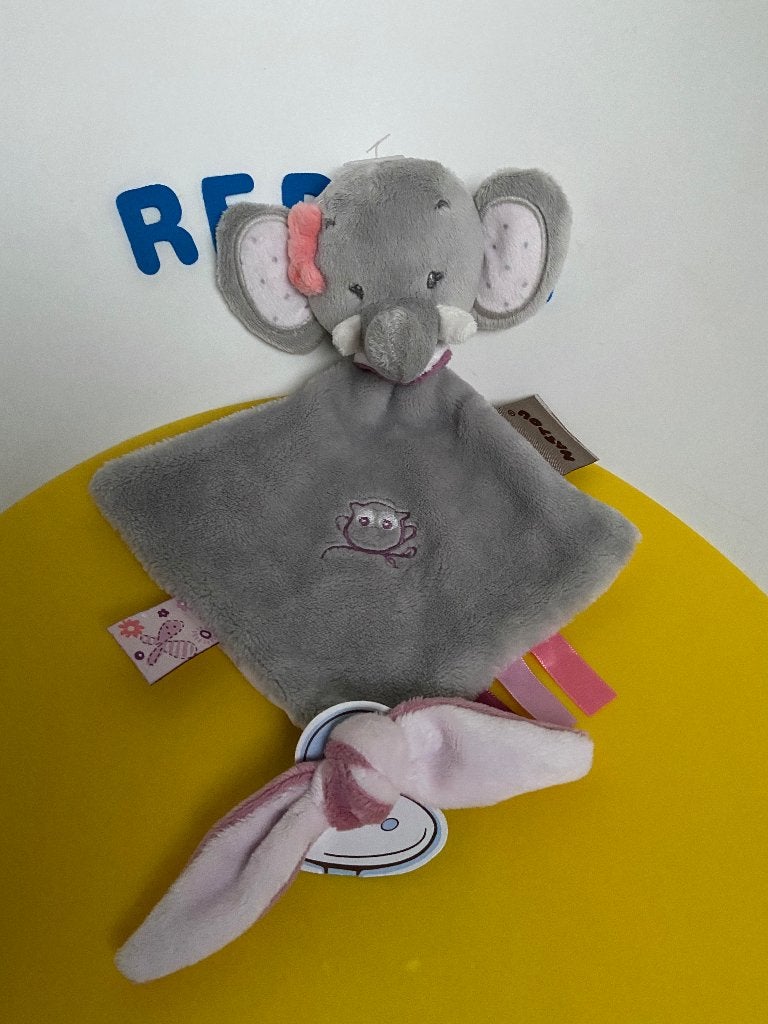 K4454 Nattou doek doekje olifant, Ophalen of Verzenden, Zo goed als nieuw, Overige typen