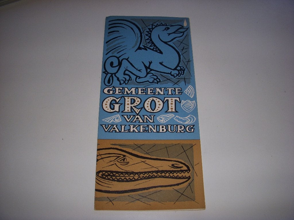 Prachtige folder Gemeente Grot van Valkenburg jaren 60, Folder, Ophalen of Verzenden, Zo goed als nieuw, Gemeente grot van Valkenburg Limburg