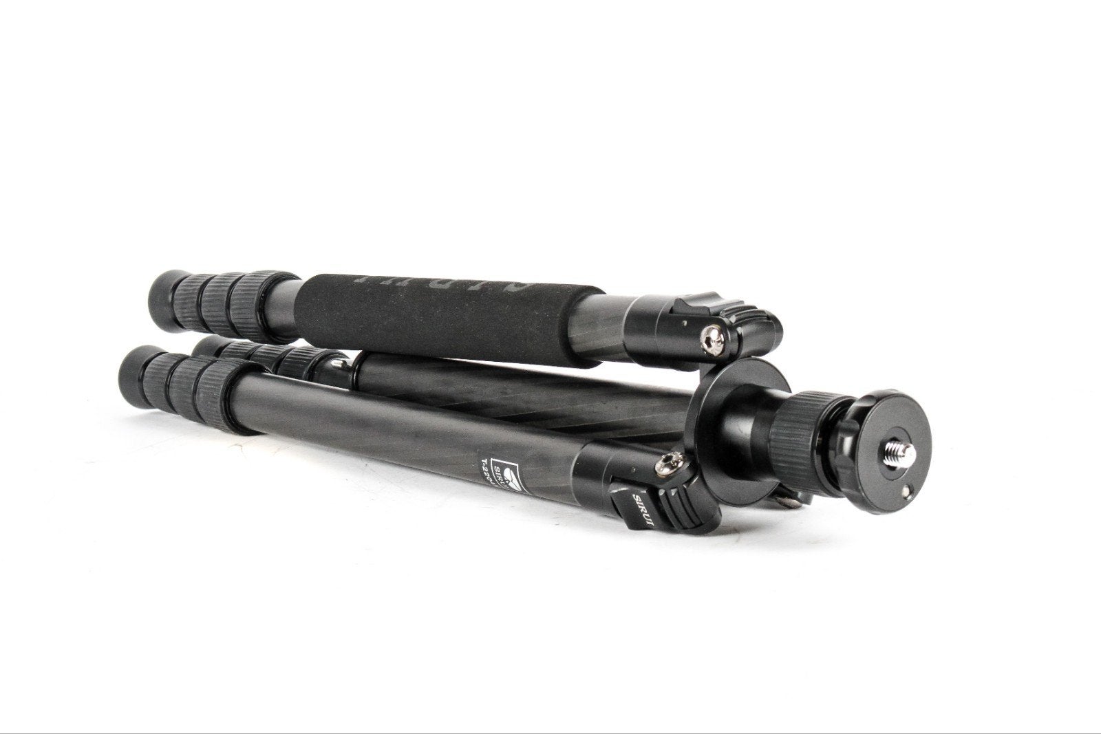 SIRUI T-2204X Carbon Traveler Tripod + G-10KX Ball-Head, Snelkoppelingsplaat, Zo goed als nieuw, 125 tot 150 cm, Sirui