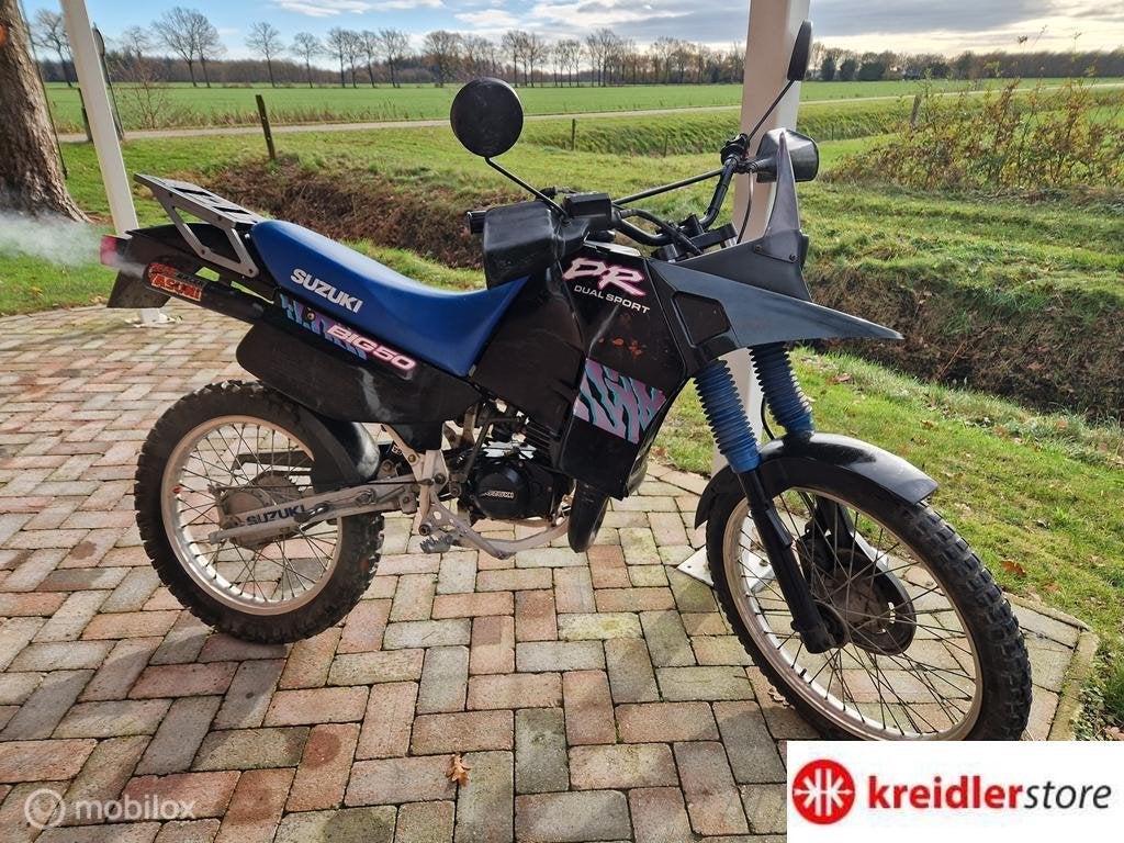 Suzuki DR50 Big zonder kenteken goed lopend bouwj. 1991, Fietsen en Brommers, Suzuki, Suzuki, Suzuki, Gebruikt