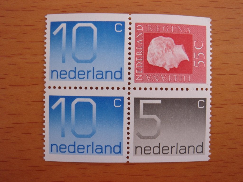 NVPH C126 Koningin Juliana en cijfer , Ophalen of Verzenden, Na 1940, Postfris