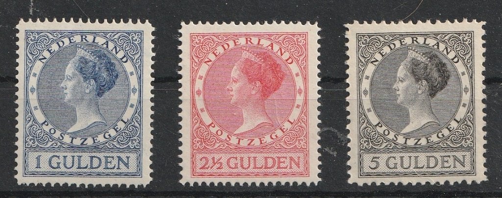 163-165 1926-27 Kon. Wilhelmina MNH CERTIFICAAT, Postzegels en Munten, Postzegels | Nederland, Ophalen of Verzenden, T/m 1940