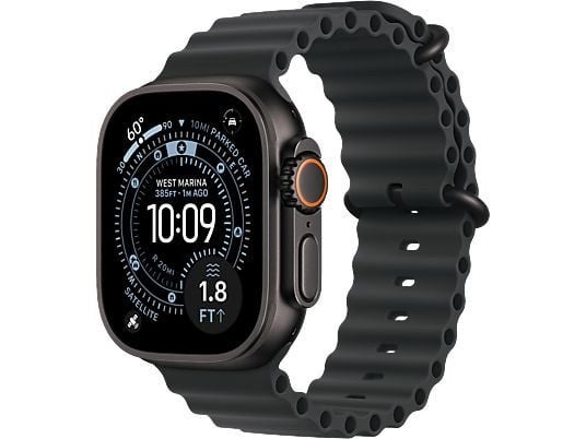 Apple Watch Ultra 3 Ruilen Garmin Fenix 8 Solar 51mm, Zwart, Ophalen of Verzenden, Zo goed als nieuw, Conditie