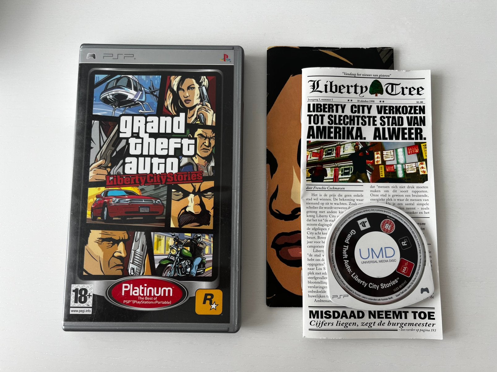Grand Theft Auto / GTA Liberty City Stories, Avontuur en Actie, Vanaf 18 jaar, 1 speler, Ophalen of Verzenden