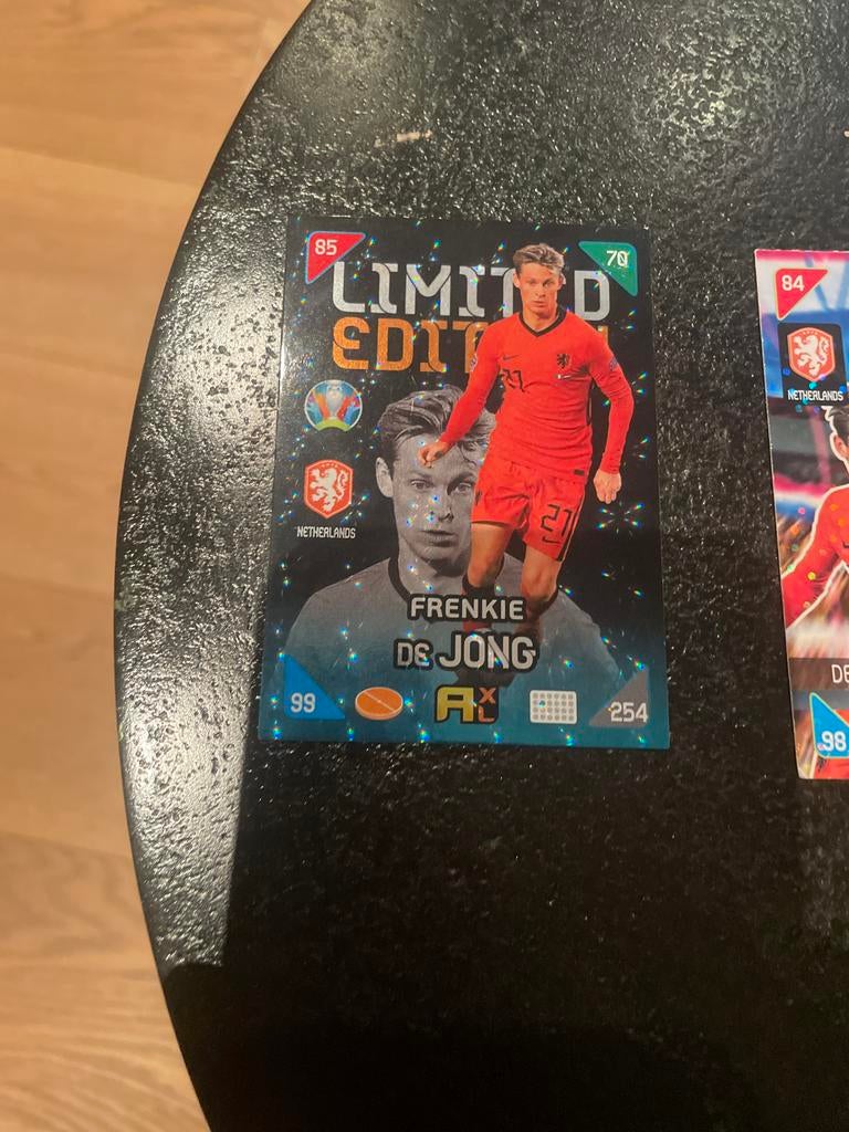 Voetbalplaatjes EK 2020: Frenkie de Jong, Nathan Aké, Power, Ophalen of Verzenden, Zo goed als nieuw, Overige sporten, Spelerskaart