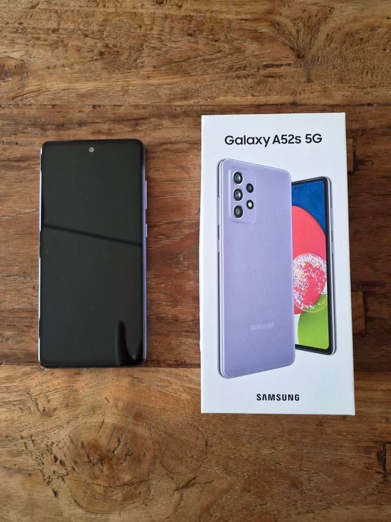 Samsung Galaxy A52S 5G 128GB., Telecommunicatie, Mobiele telefoons | Samsung, Paars, Ophalen of Verzenden, Zo goed als nieuw, 128 GB