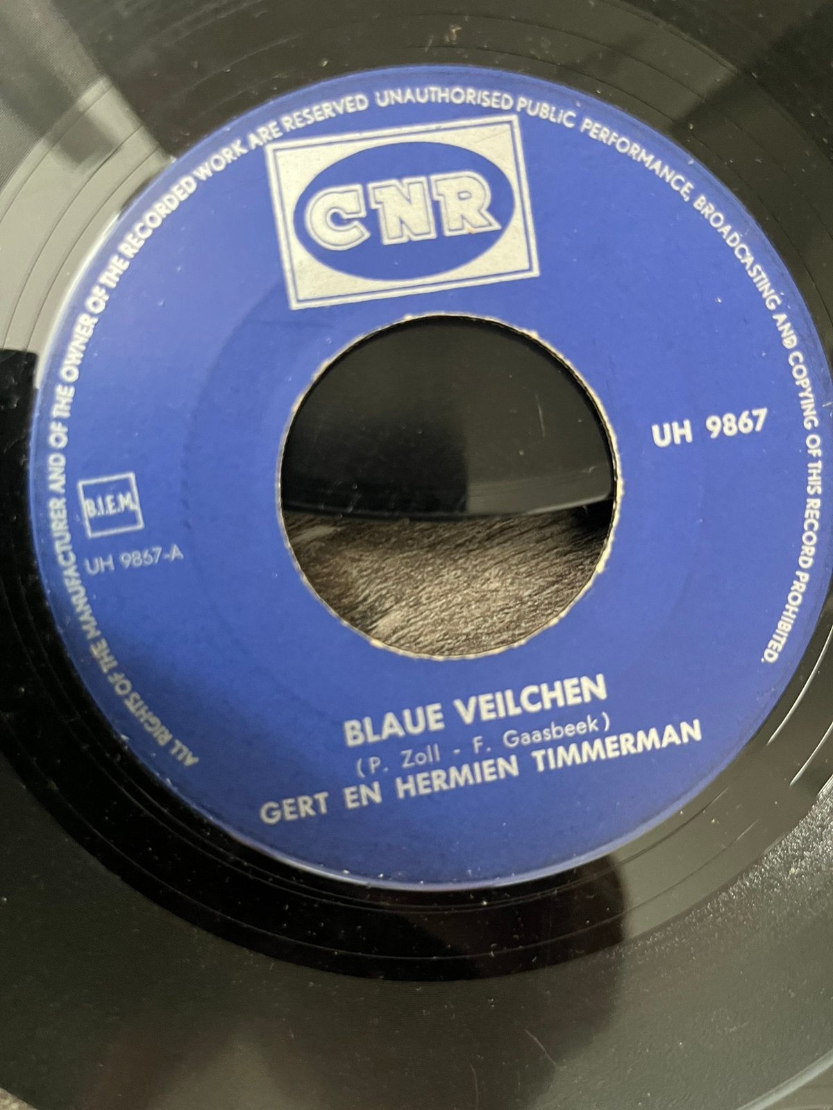 Gert en Hermien - blaue veilchen, Cd's en Dvd's, Vinyl Singles, Ophalen of Verzenden, Zo goed als nieuw, Nederlandstalig