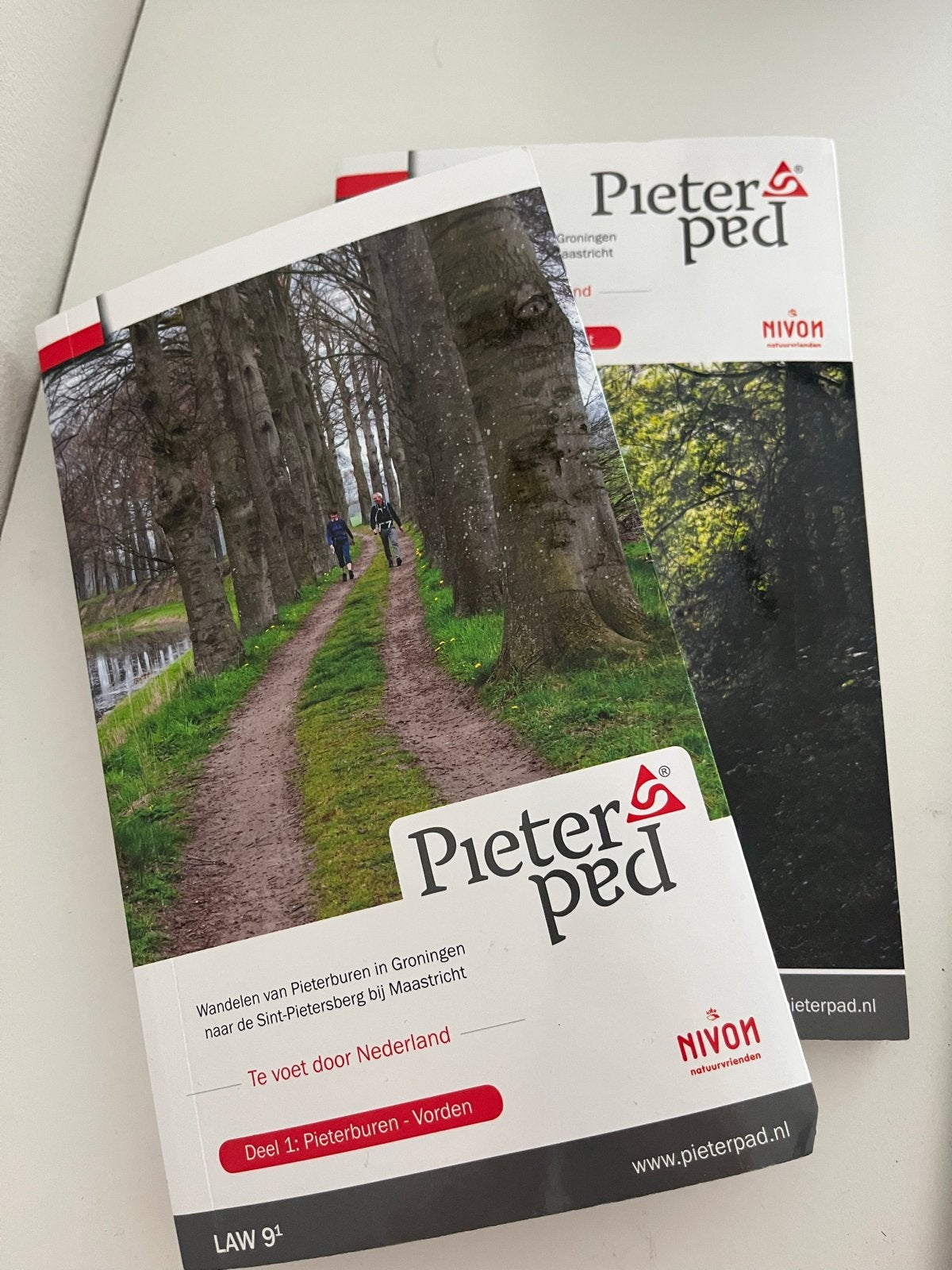 Pieterpad Deel 1 & 2, Boeken, Overige merken, Fiets- of Wandelgids, Ophalen of Verzenden, Zo goed als nieuw