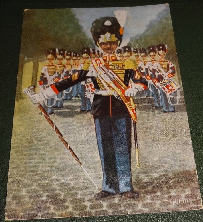 Nederland - Uniform - Ceremonieel Tamboer-majoor ed - KMi01, Verzenden, 1940 tot 1960, Gelopen, Politiek en Historie