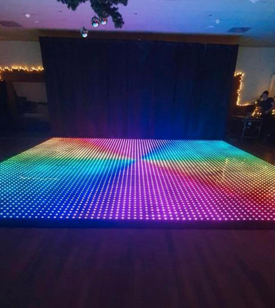 Verlichte LED dansvloer te huur, Ophalen of Verzenden, Zo goed als nieuw, Licht