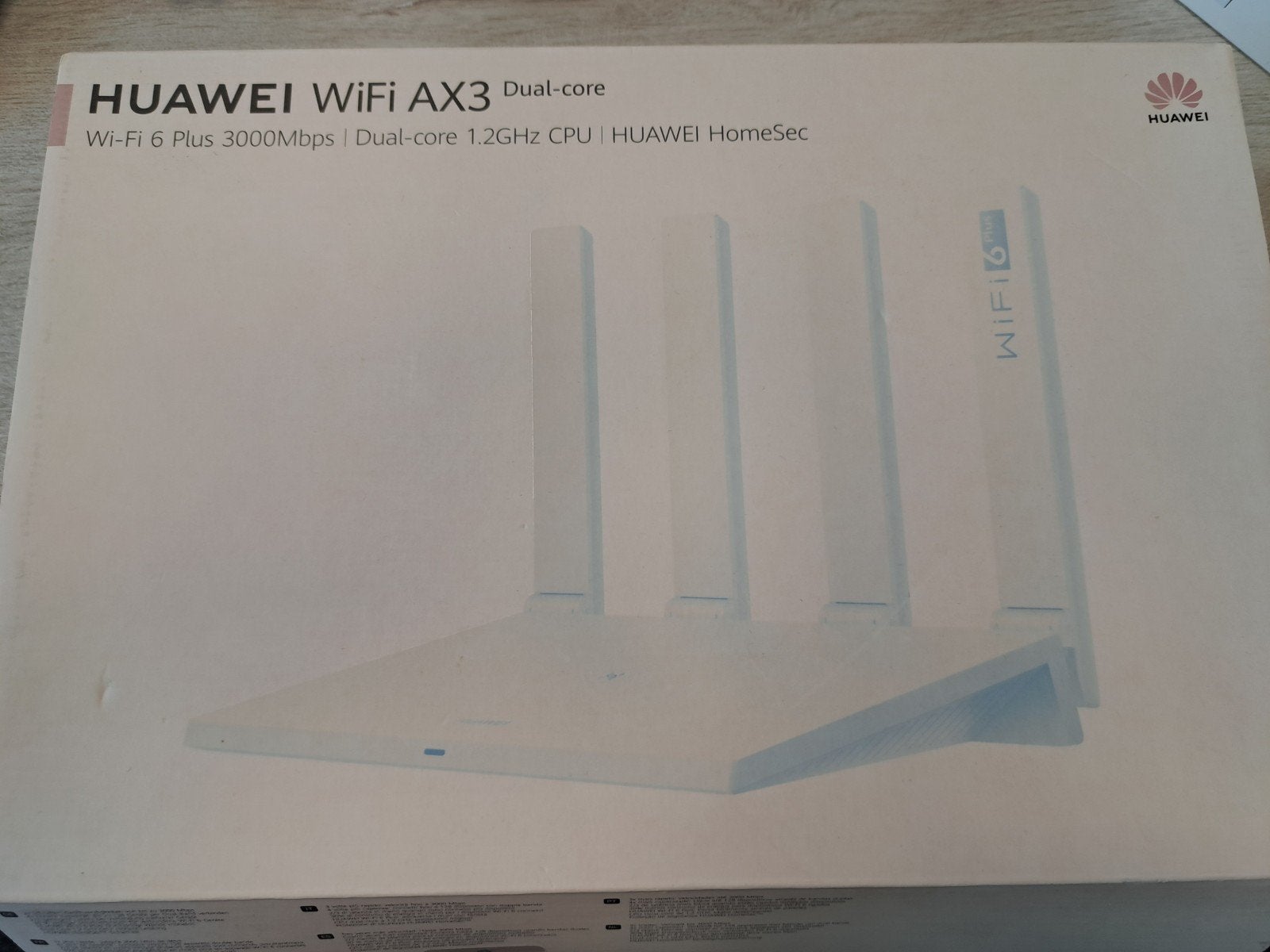 Huawei WiFi AX3 Dual-core Router - WiFi 6 Plus, Router, Gebruikt, Huawei Device Co., Ltd., Verzenden