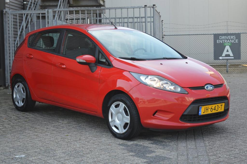 Ford Fiesta 1.25 Limited bj09 airco elec pak, Voorwielaandrijving, Stof, 4 cilinders, 60 pk
