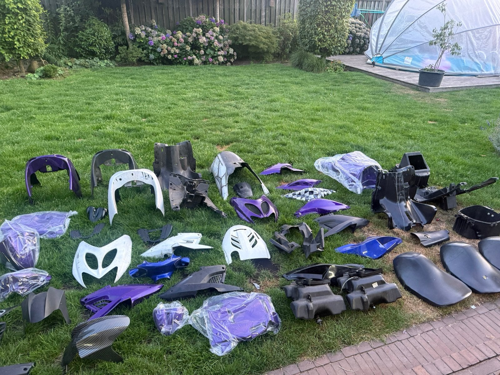 Aerox kappen,zadels,tanks, Ophalen of Verzenden, Gebruikt