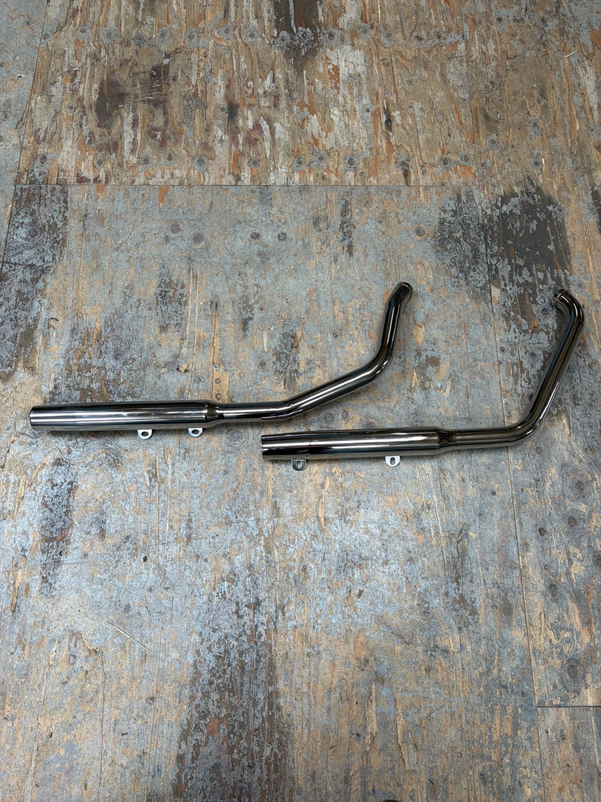 EVO softail paughco uitlaatset, Paughco@live.com, Ophalen of Verzenden, Gereviseerd, Long beach 6