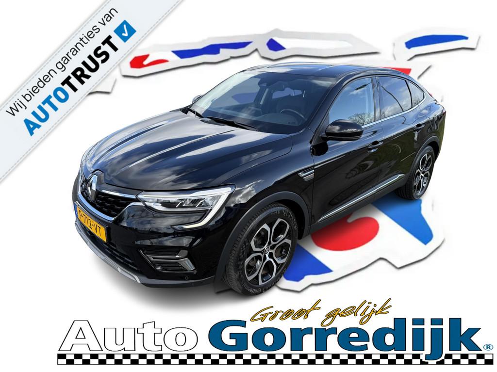 Renault Arkana 1.6 E-Tech Hybrid 145 Intens CLIMA,NAVI,1/2 L, Arkana, Gebruikt, Met garantie (alle), Leder en Stof