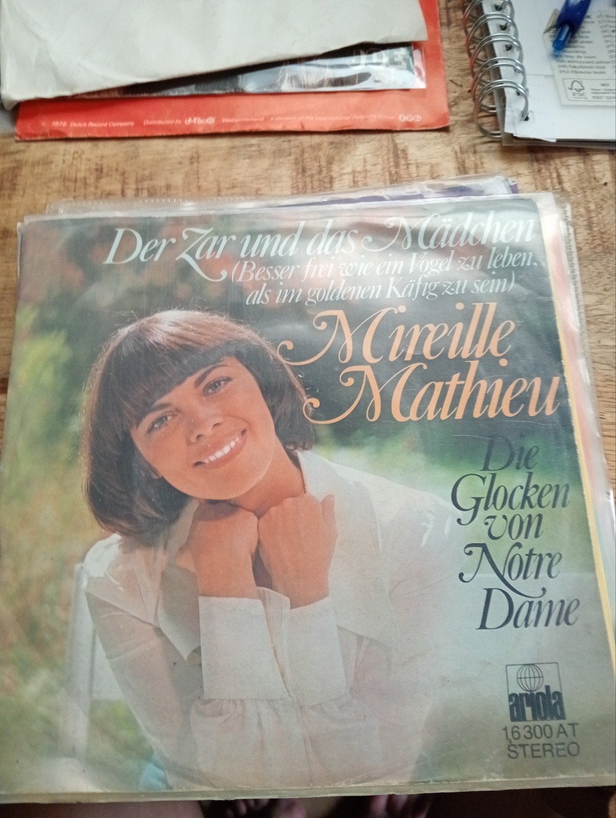 Mireille Mathieu - der zar und das Mädchen, Ophalen of Verzenden, Zo goed als nieuw, Pop