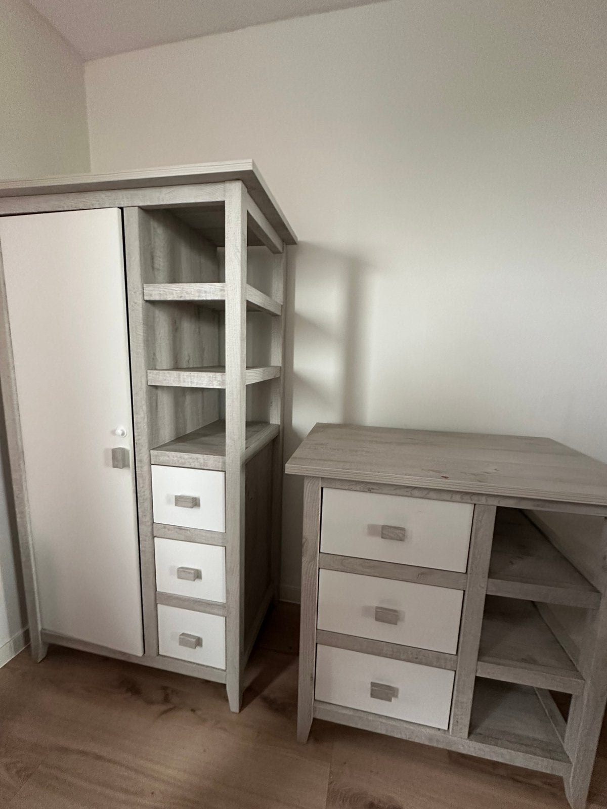 Babykamer set  te koop – gebruikt, in goede staat, Gebruikt, Kast, 50 tot 70 cm, 105 cm of meer