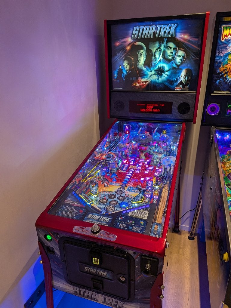 Stern pinball | Star Trek vault Premium, Ophalen, Stern, Zo goed als nieuw, Dot-matrix