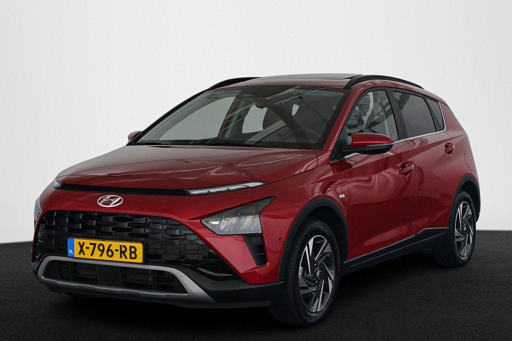 Hyundai Bayon 1.0 T-GDI Premium Sky Schuifdak Stuur-Stoelver, Voorwielaandrijving, Gebruikt, 1095 kg, Origineel Nederlands