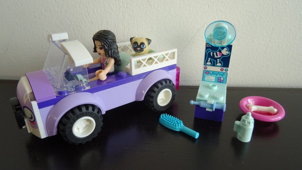 Emma's mobiele dierenkliniek 41360, Lego, Friends, Ophalen of Verzenden, Zo goed als nieuw