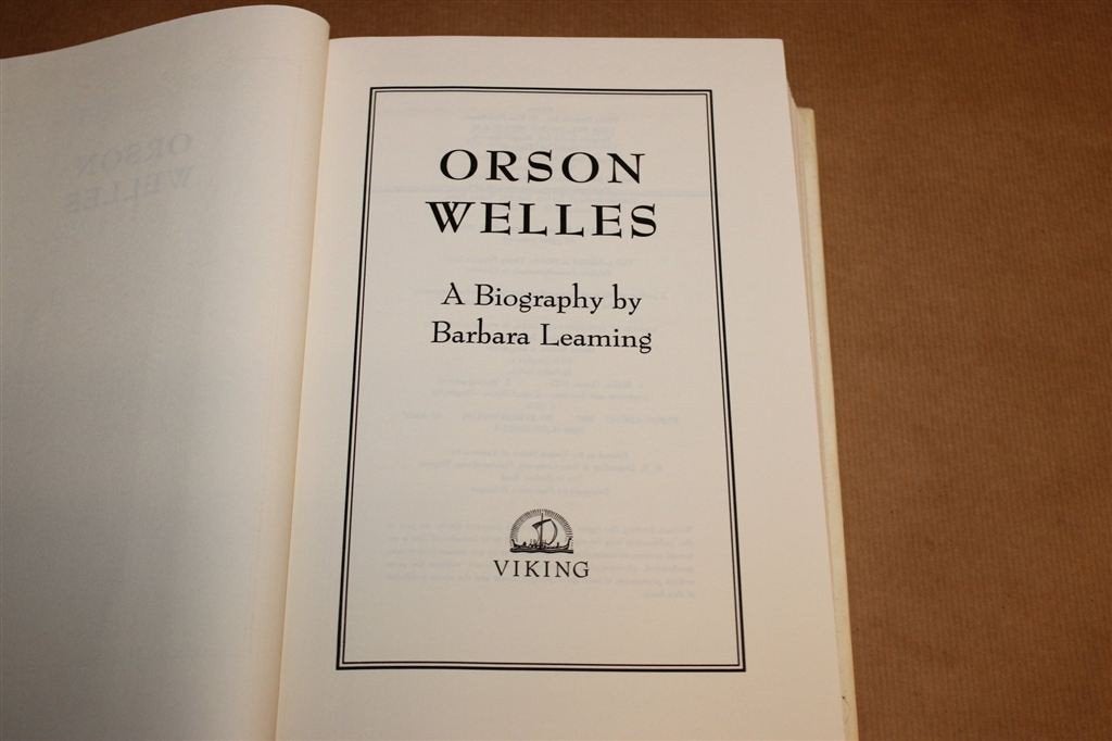 Orson Welles — Biografie van de Acteur en Regisseur, Ophalen of Verzenden, Gelezen
