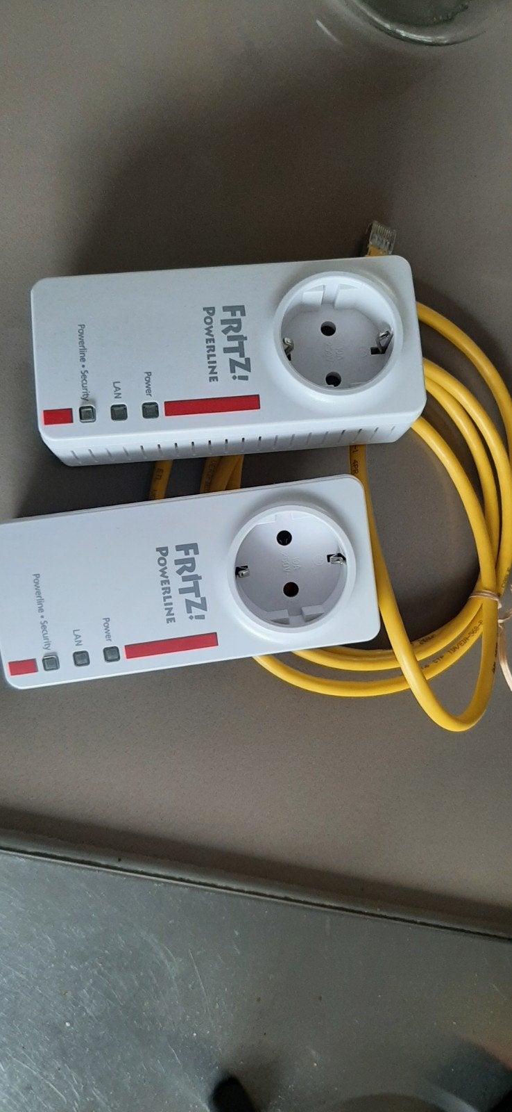 FRITZ! Powerline 1220E WLAN Set - 2 Powerline Adapters, Ophalen of Verzenden, Zo goed als nieuw, FRITZ!