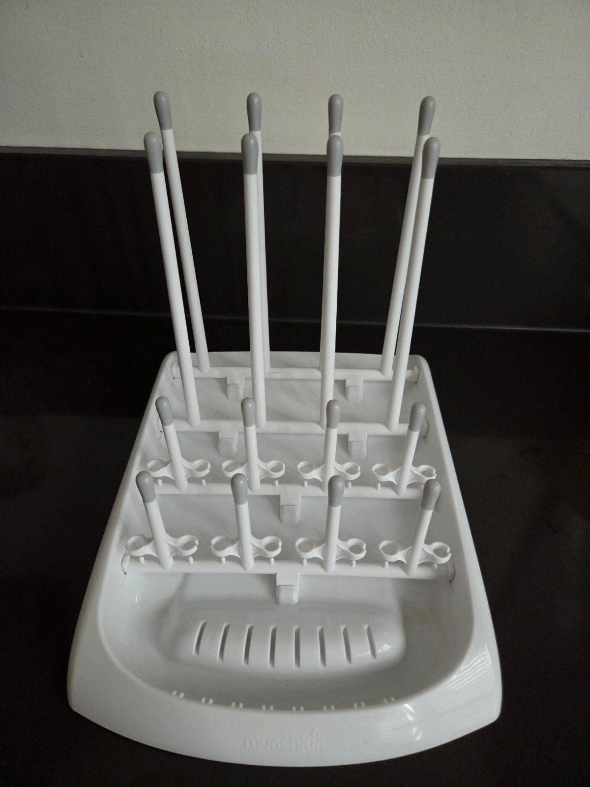 Munchkin Flessenrek / Droogrek voor Babyflessen, Ophalen of Verzenden, Zo goed als nieuw