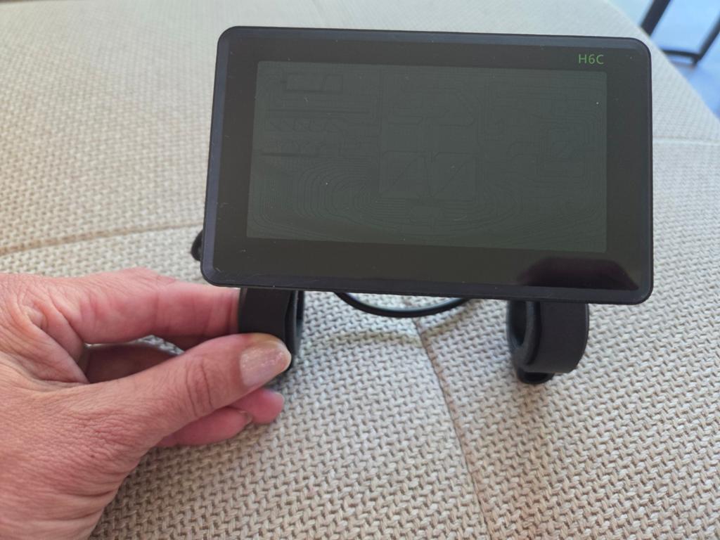 LCD H6C Display voor E-bike (48V), Ophalen of Verzenden, Gebruikt