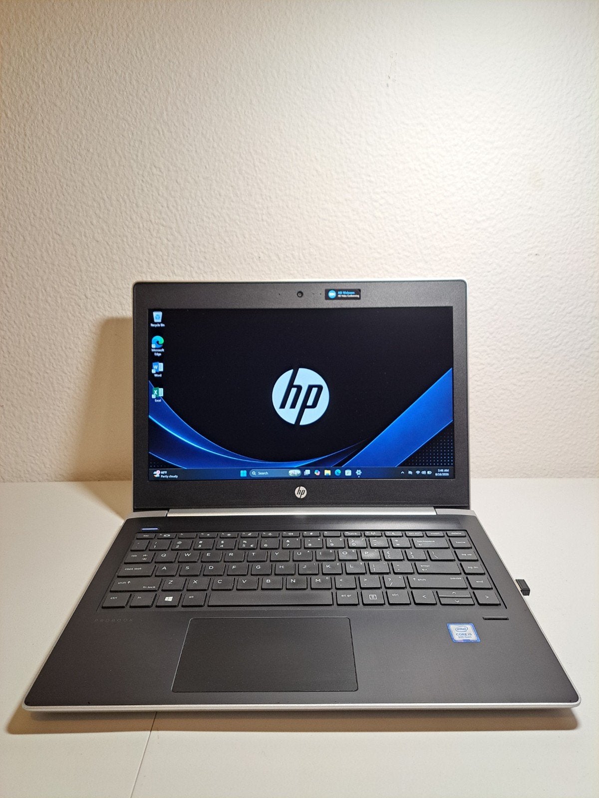Laptop HP ProBook 430 G5, Computers en Software, Windows Laptops, 2 tot 3 Ghz, Qwerty, 13 inch, Refurbished
