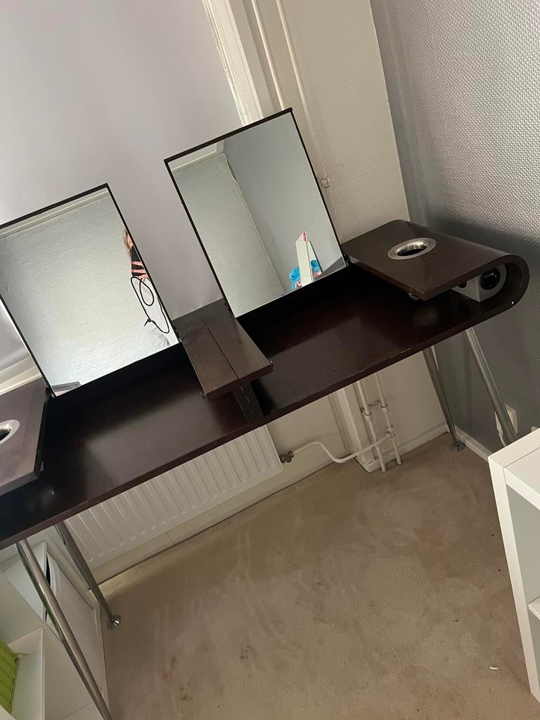 Kapperstafel / kaptafel, Huis en Inrichting, Tafels | Kaptafels, Zo goed als nieuw, Minder dan 100 cm, 50 tot 100 cm, Ophalen