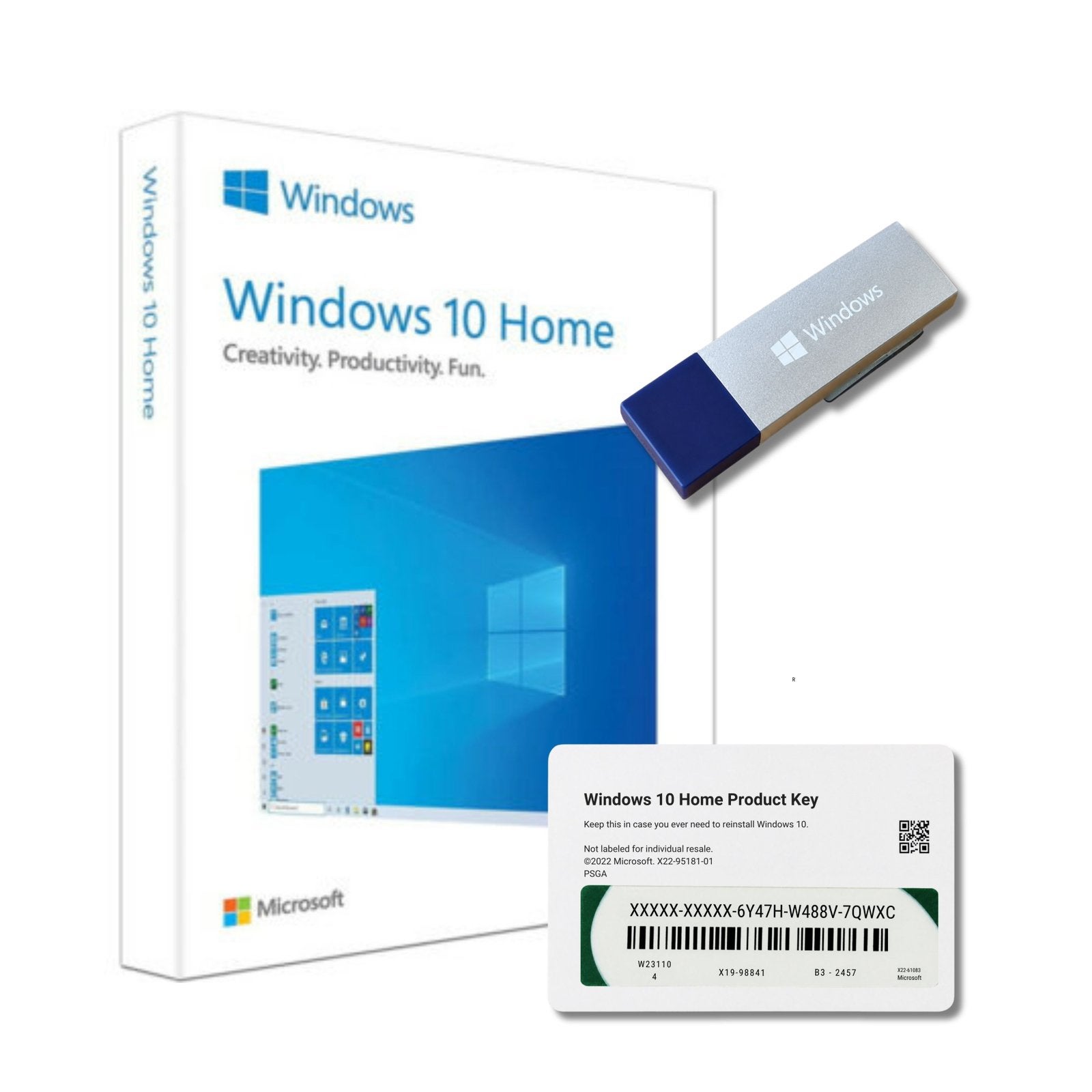Microsoft Windows 10 Home Retail USB - Nieuw & Geseald, Computers en Software, Besturingssoftware, Ophalen of Verzenden, Nieuw