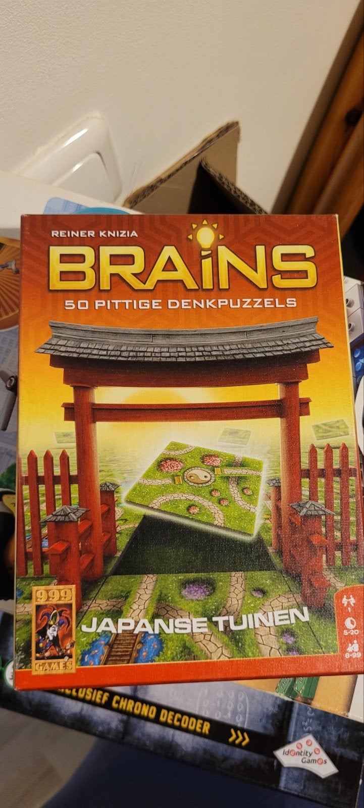 Brains Japanse tuinen, Een of twee spelers, Ophalen, Zo goed als nieuw, 999 Games bv