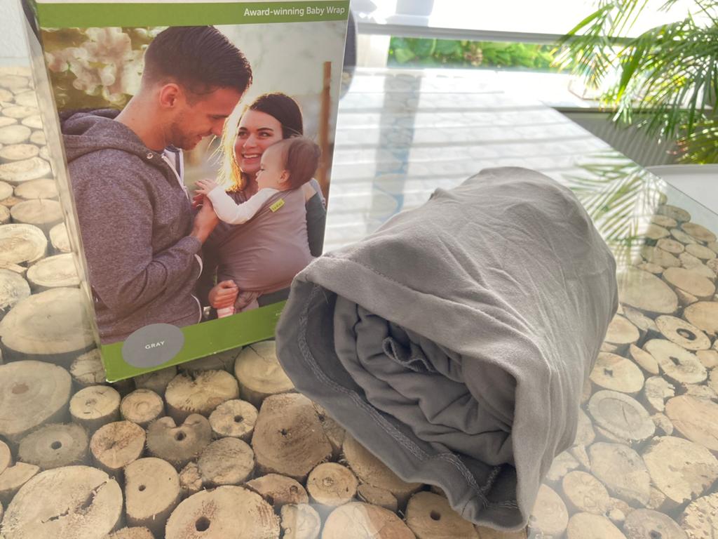Boba Wrap Draagdoek - Grijs - Zo goed als nieuw, Kinderen en Baby's, Babydragers en Draagdoeken, Zo goed als nieuw, Draagdoek