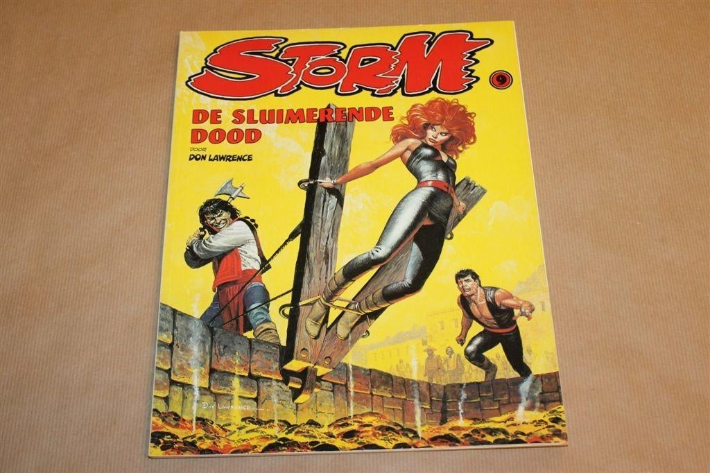 Storm 9 — De Sluimerende Dood [1e Druk 1982], Boeken, Eén stripboek, Ophalen of Verzenden, Gelezen