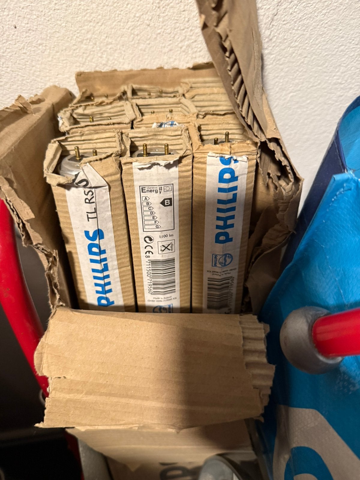 9x Philips TL RS 20W 33-640 T12 38mm NIEUW, Ophalen of Verzenden, Nieuw, Overige typen