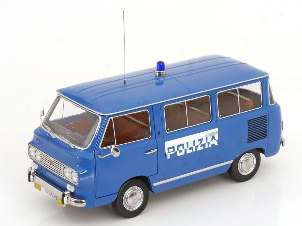Fiat 850 Familiare 1970 "Polizia" 1-18 Mitica (Metaal), Hobby en Vrije tijd, Modelauto's | 1:18, Overige merken, Tschuiten@hotmail.com