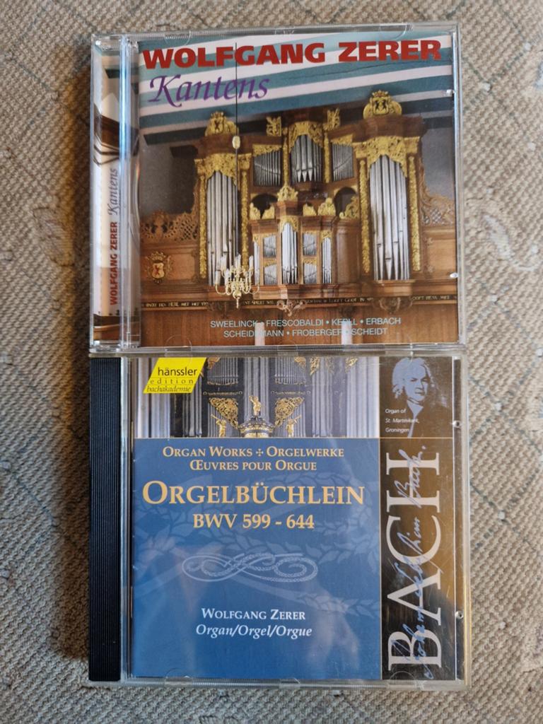 Wolfgang Zerer Orgel CD's - Martinikerk Groningen & Kantens, Ophalen of Verzenden, Barok, Zo goed als nieuw, Overige typen