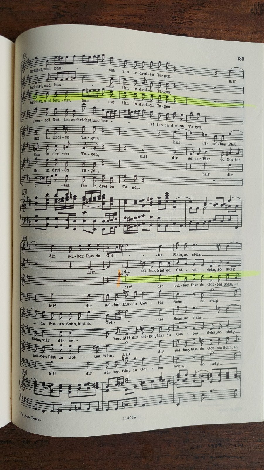 Bach Weihnachtsoratorium - Bärenreiter text (Klavierauszug), Ophalen of Verzenden, Zo goed als nieuw, Artiest