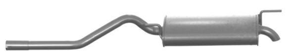 Uitlaat, Einddemper Volkswagen Caddy / Seat Inca, Seat, -, -, Nieuw