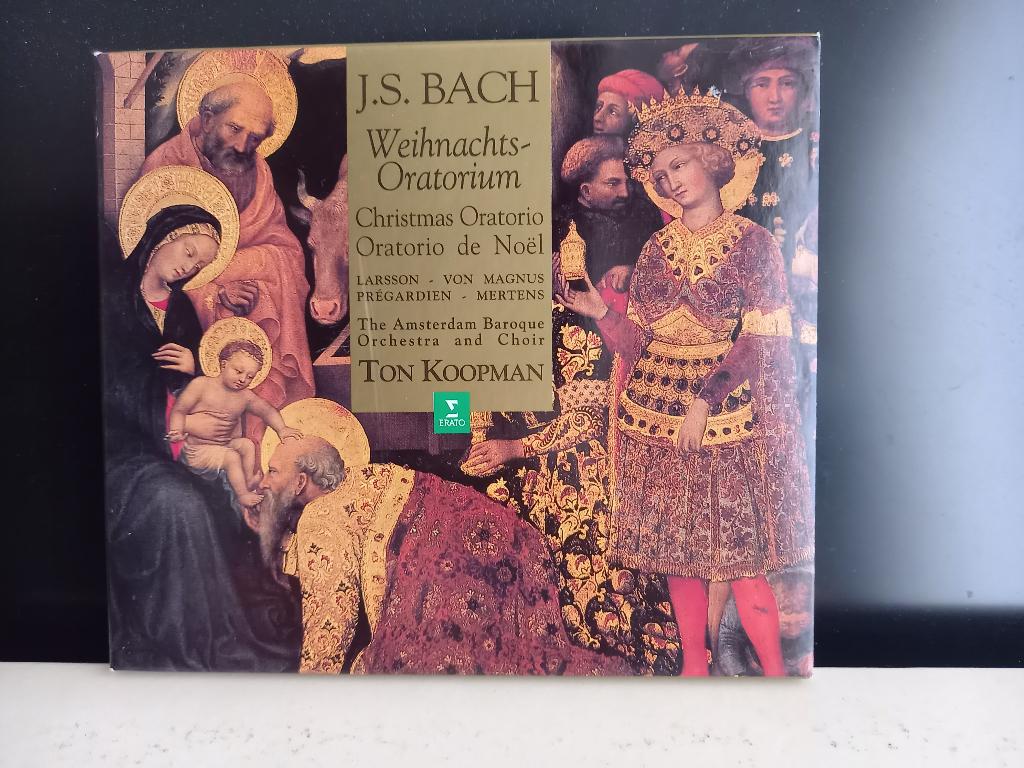 Bach: Weihnachtsoratorium Christmas Oratorio Ton Koopman, Cd's en Dvd's, Cd's | Klassiek, Ophalen of Verzenden, Modernisme tot heden