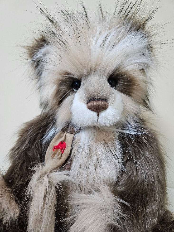 Charlie bears Graham beer teddybeer Secret coll. pluche 51cm, Ophalen of Verzenden, Zo goed als nieuw, Stoffen beer, Overige merken